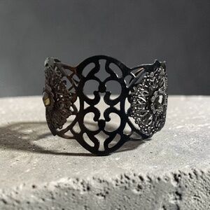 Grey Cuff Bracelet
